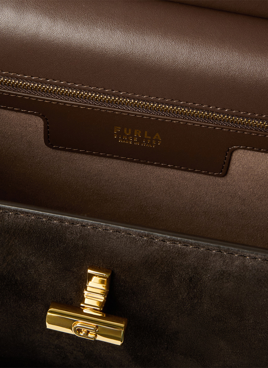 Чанта 'Tote' Furla Greta Espresso L