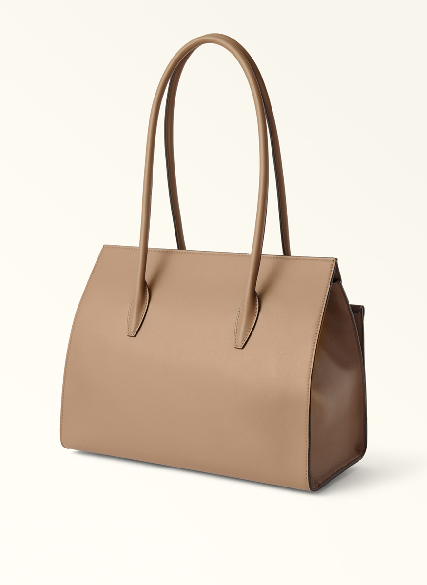 Чанта 'Tote' Furla Greta Toffee L