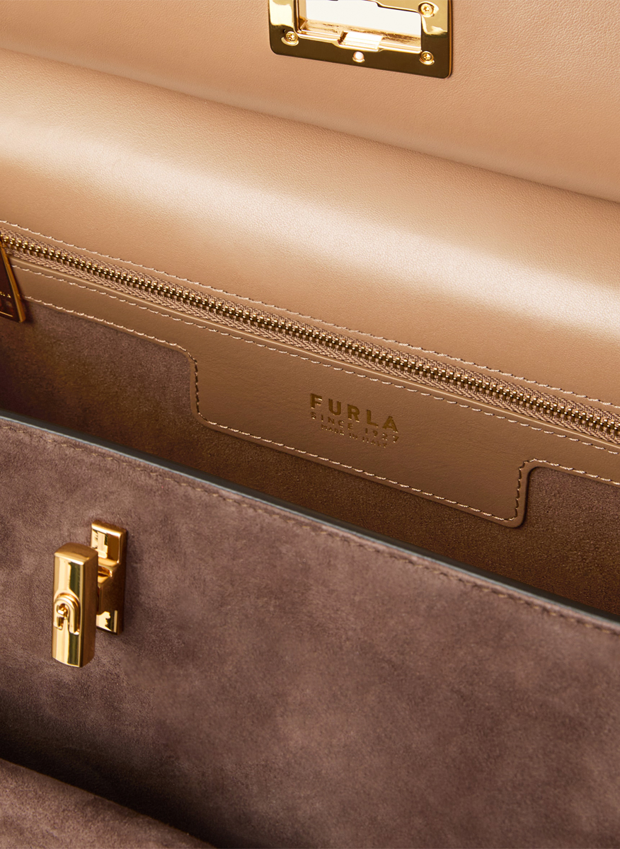 Чанта 'Tote' Furla Greta Toffee L