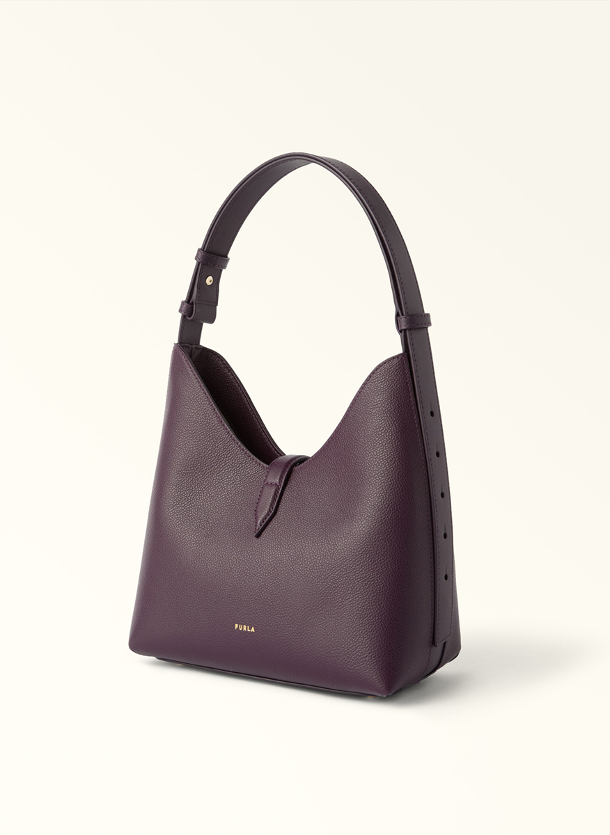 Мини чанта Furla Goccia Winter Bloom