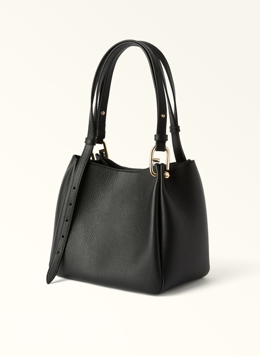 Furla Nuvola Nero hobo bag in leather