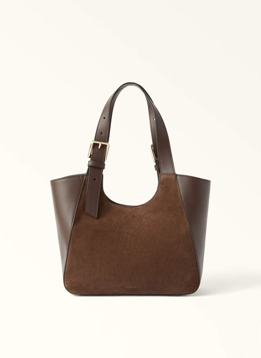 Чанта Furla Dora Toni Cioccolato S