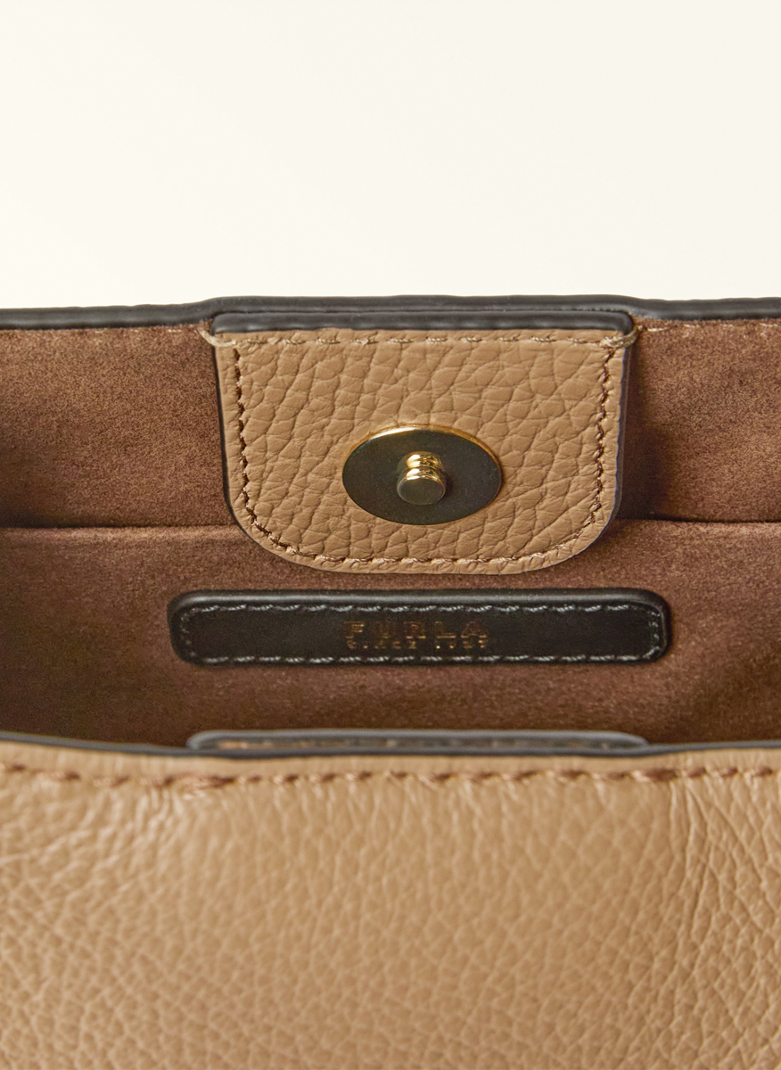 Чанта Furla Nuvola Toffee