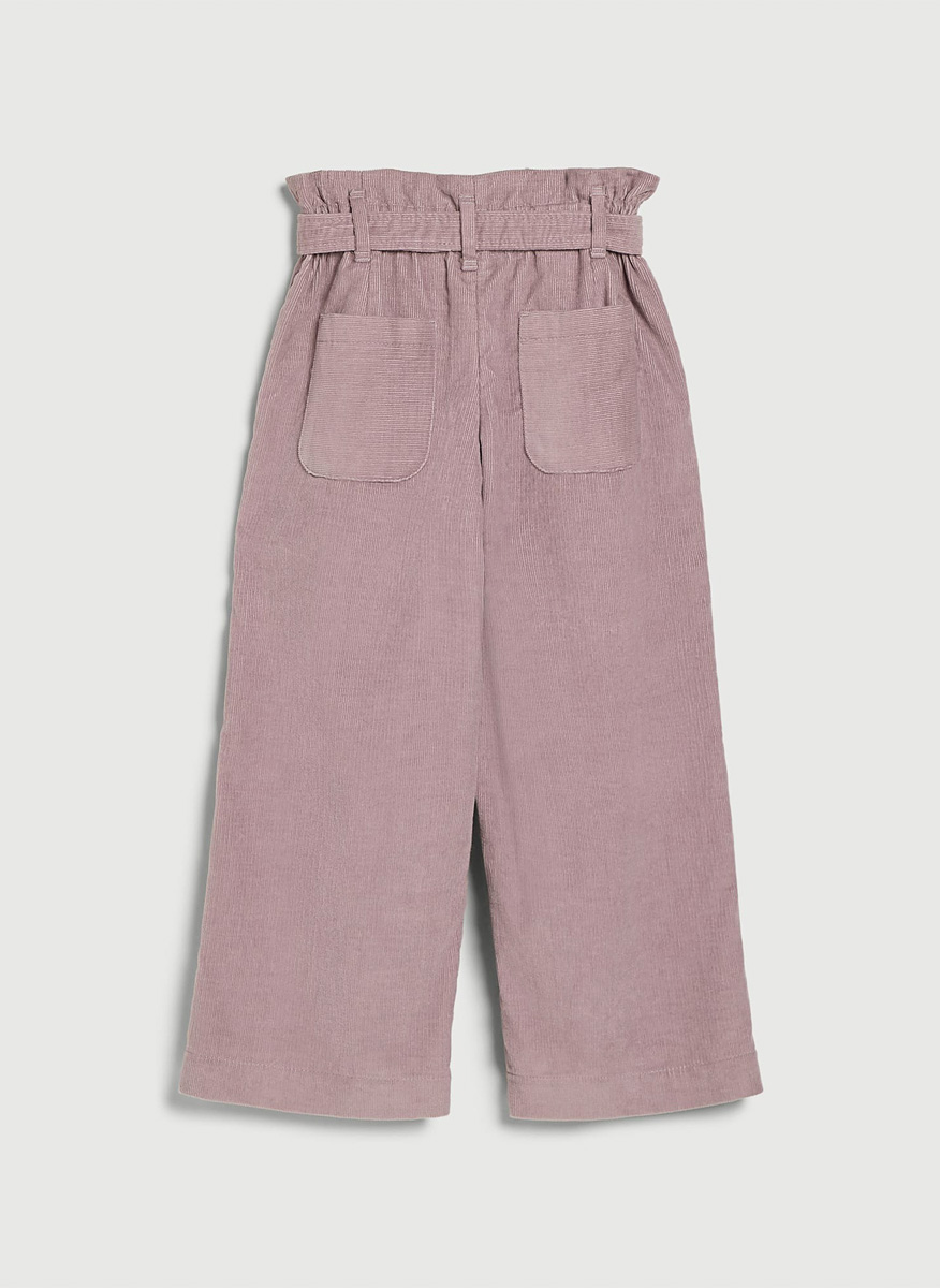 Панталон от рипсено кадифе с монили Brunello Cucinelli Kids 12