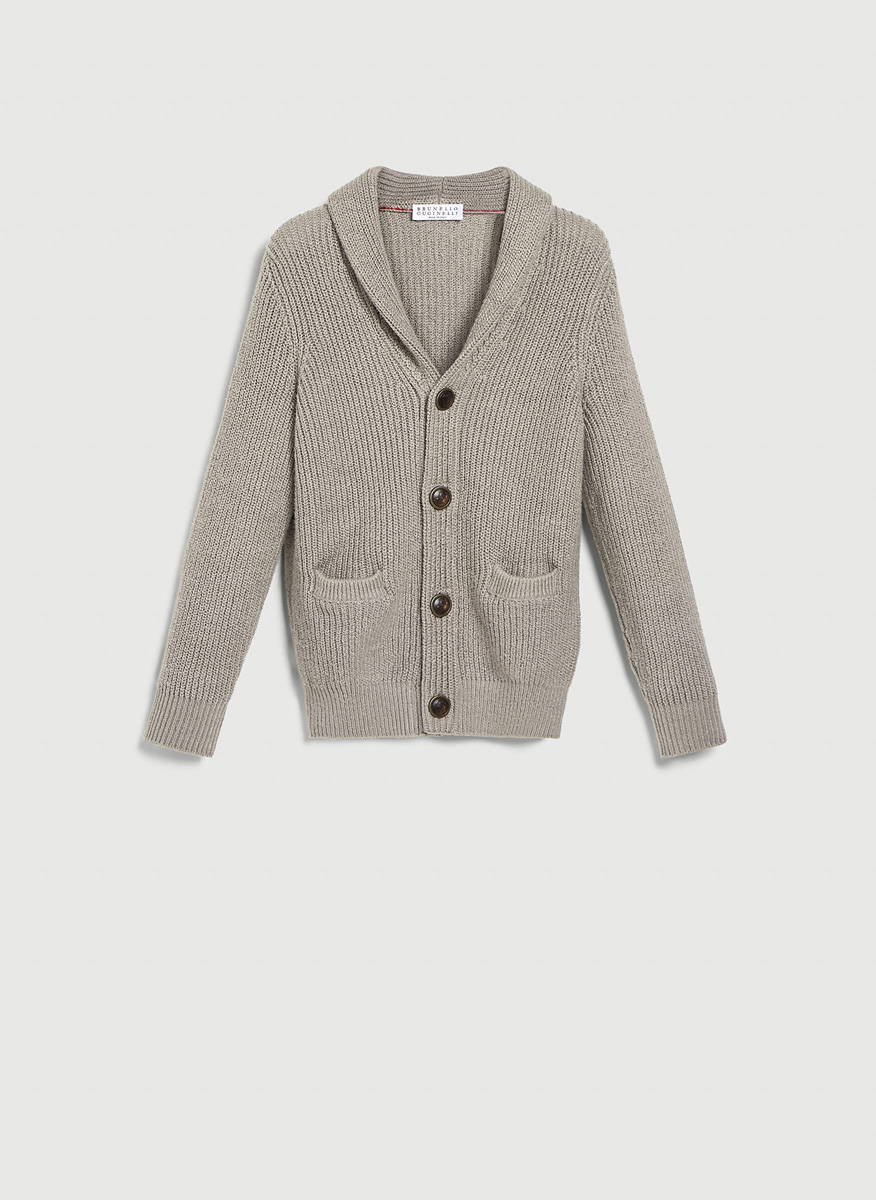 Brunello Cucinelli Kids 6 cardigan in cotton