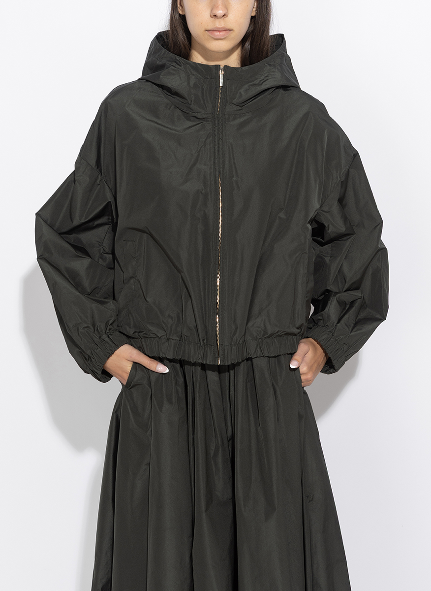 Яке от тафта с качулка 'S Max Mara Smmeliseo