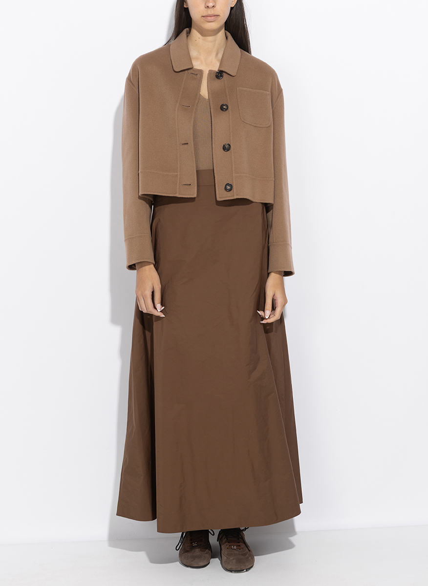 Яке от вълна със скъсена дължина 'Shirt style' 'S Max Mara Smmgiglio