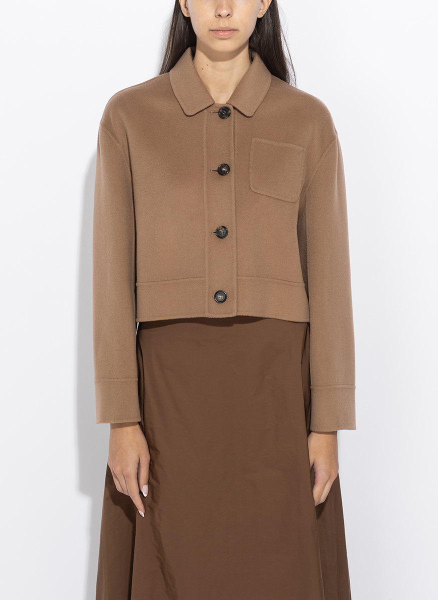 Яке от вълна със скъсена дължина 'Shirt style' 'S Max Mara Smmgiglio
