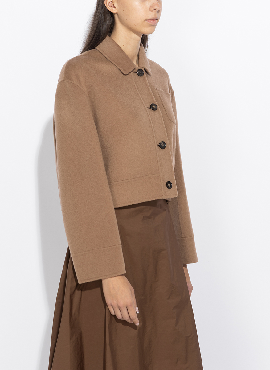 Яке от вълна със скъсена дължина 'Shirt style' 'S Max Mara Smmgiglio