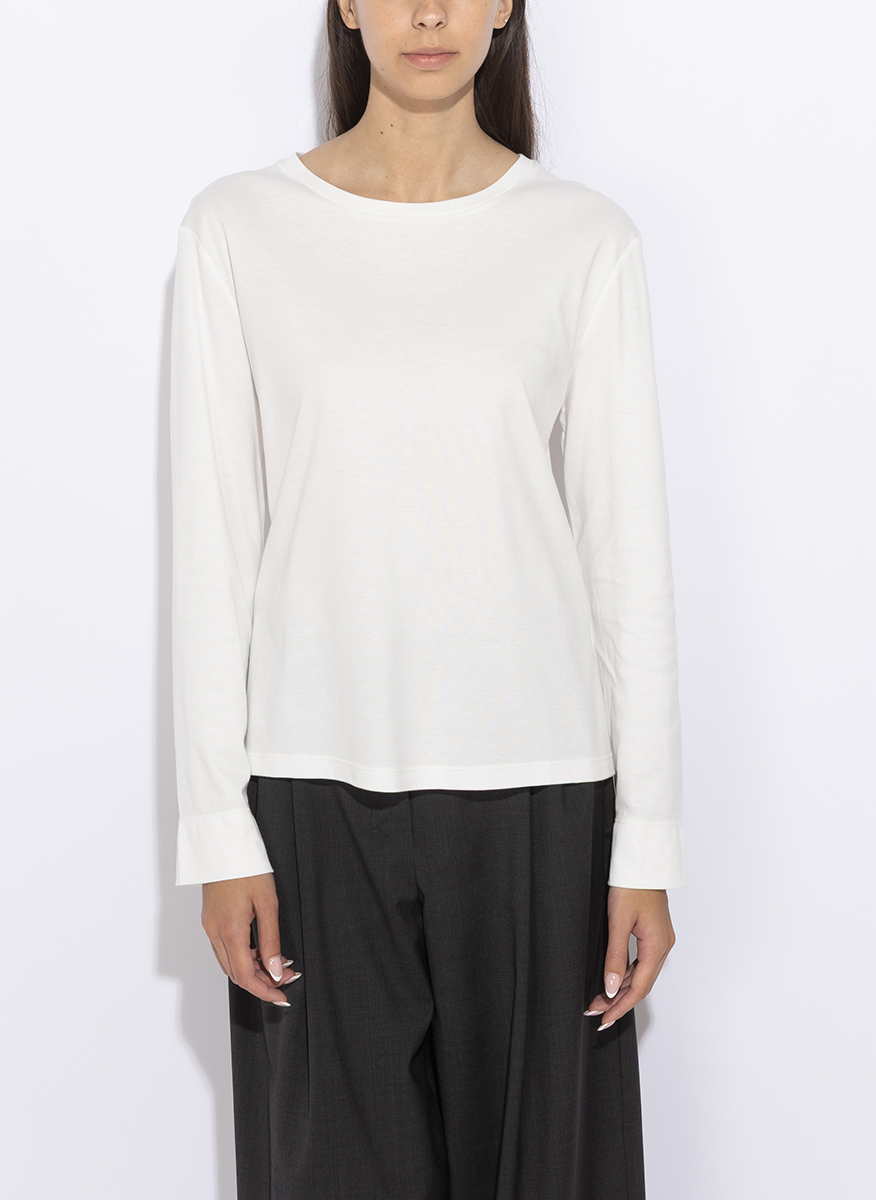 Блуза с бродерия 'Basic fit' 'S Max Mara Smmfumetto
