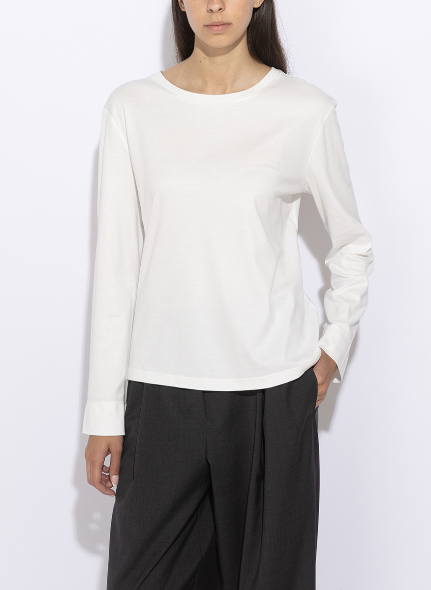 Блуза с бродерия 'Basic fit' 'S Max Mara Smmfumetto