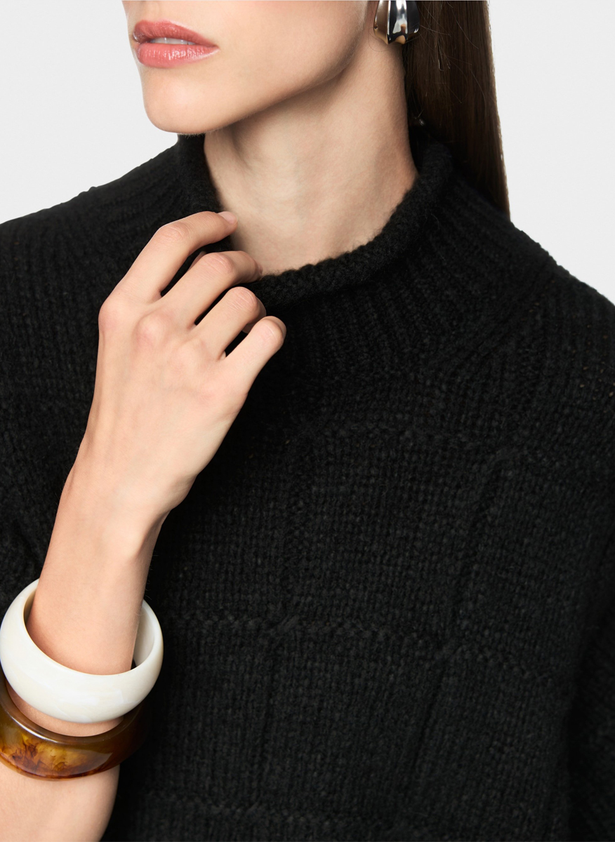 Пуловер с алпака 'Oversized fit' Marc Cain Collections