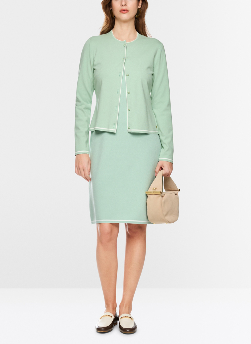 Фина жилетка с контрастни детайли Marc Cain Collections