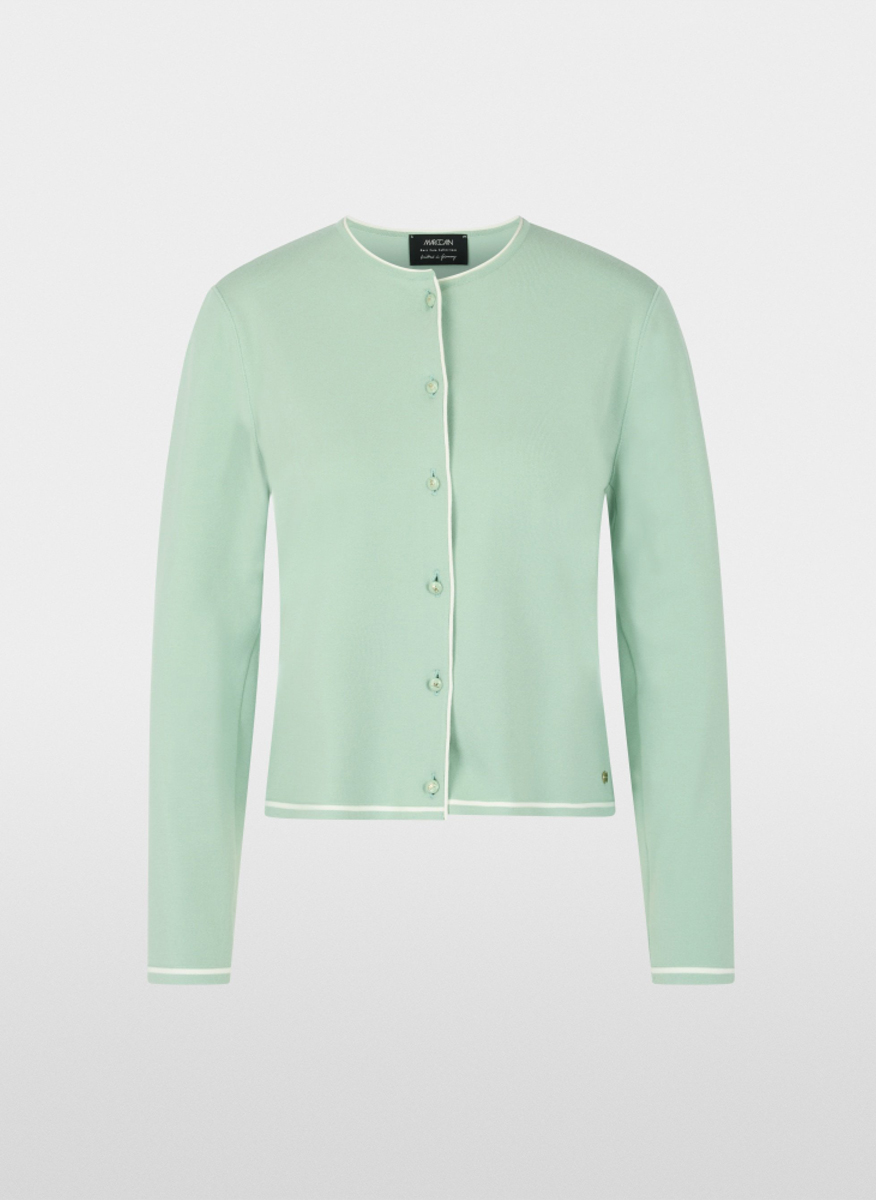 Фина жилетка с контрастни детайли Marc Cain Collections