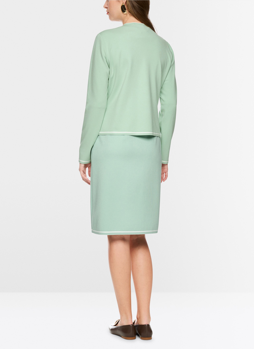Фина жилетка с контрастни детайли Marc Cain Collections