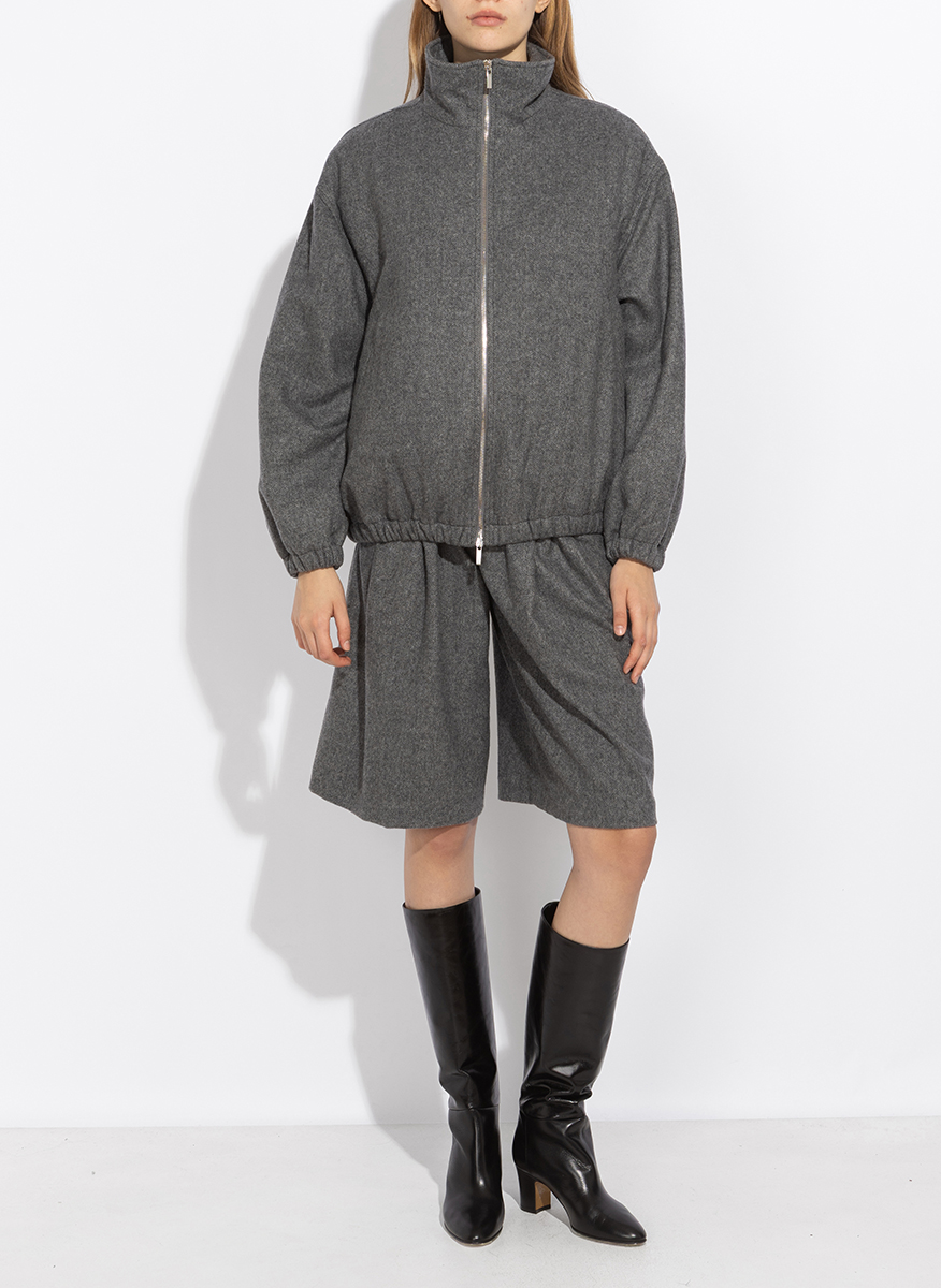 Nine in the morning 'Thalia' wool bomber jacket