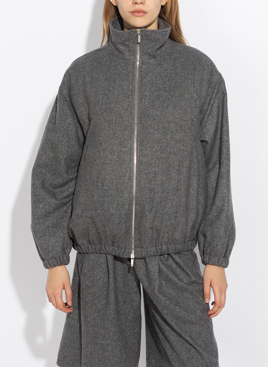Nine in the morning 'Thalia' wool bomber jacket