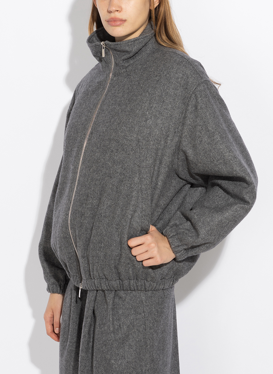 Nine in the morning 'Thalia' wool bomber jacket