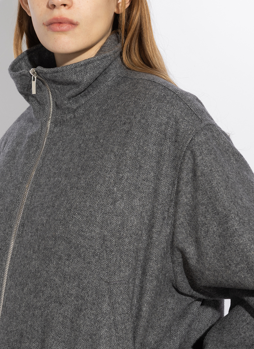 Nine in the morning 'Thalia' wool bomber jacket