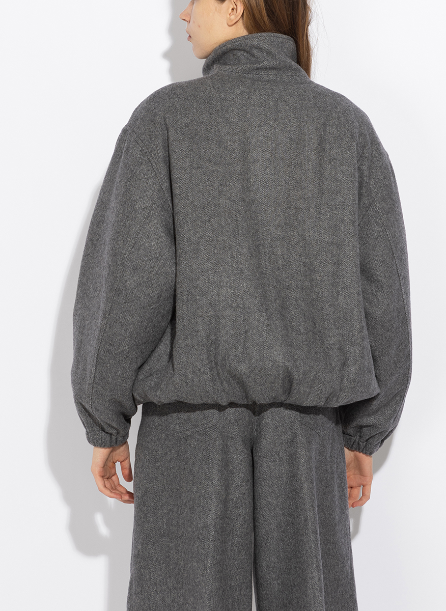 Nine in the morning 'Thalia' wool bomber jacket