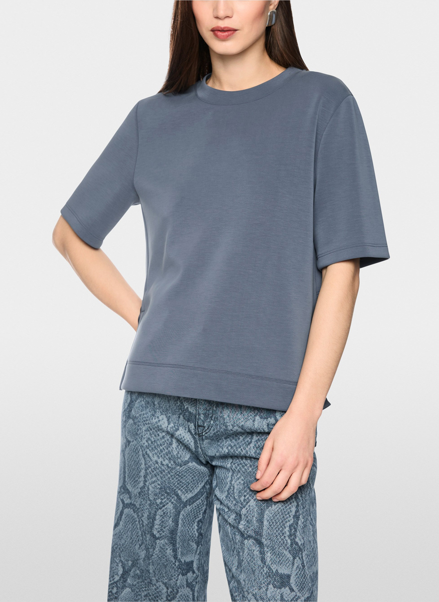 Marc Cain Sports t-shirt with sporty-elegant details