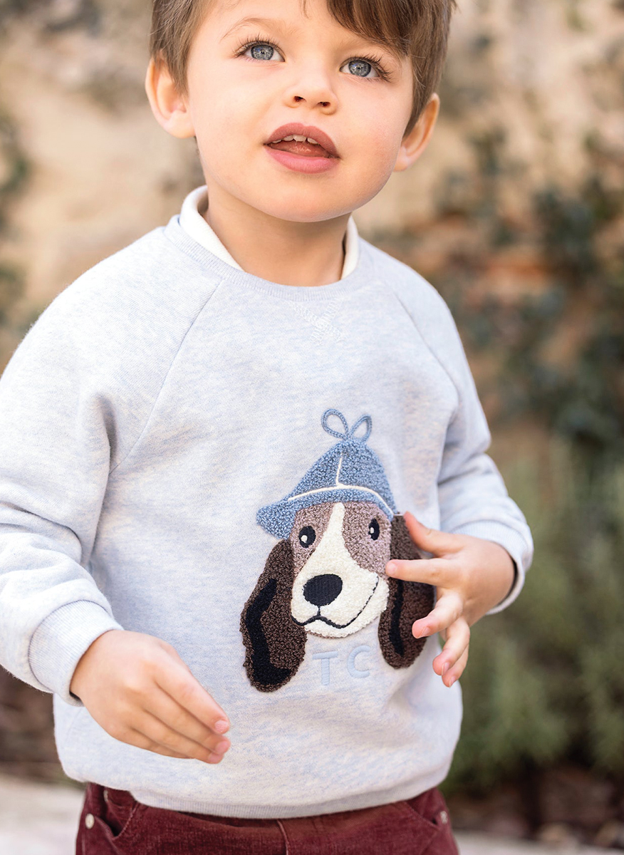 Tartine et Chocolat blouse with print