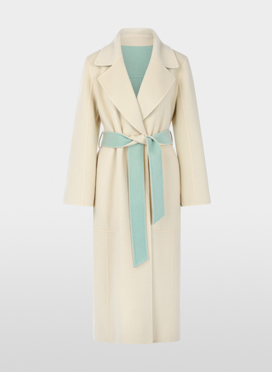 Двулицево палто от вълна Marc Cain Collections