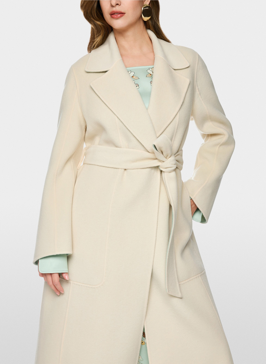 Двулицево палто от вълна Marc Cain Collections