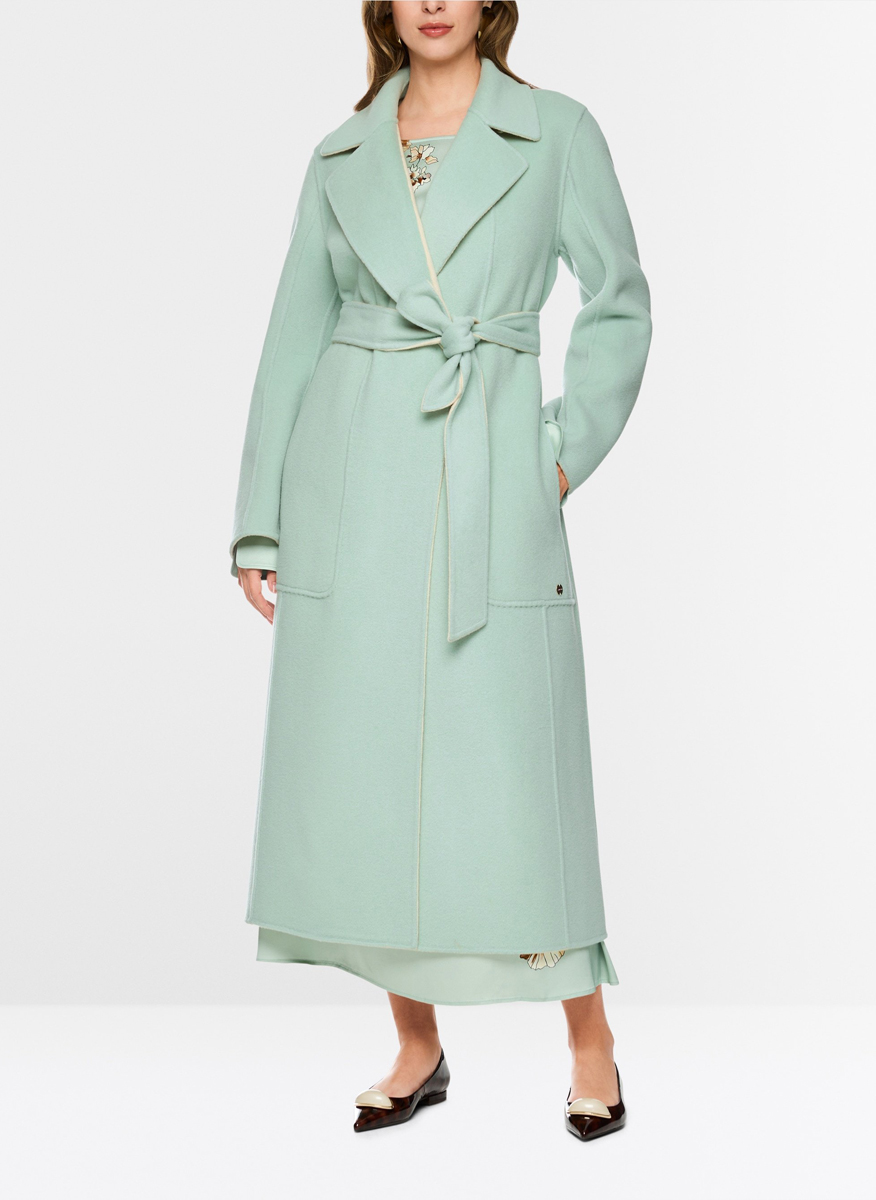 Двулицево палто от вълна Marc Cain Collections