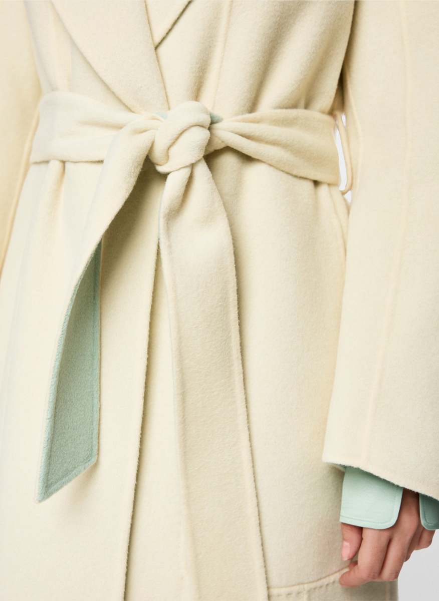 Двулицево палто от вълна Marc Cain Collections