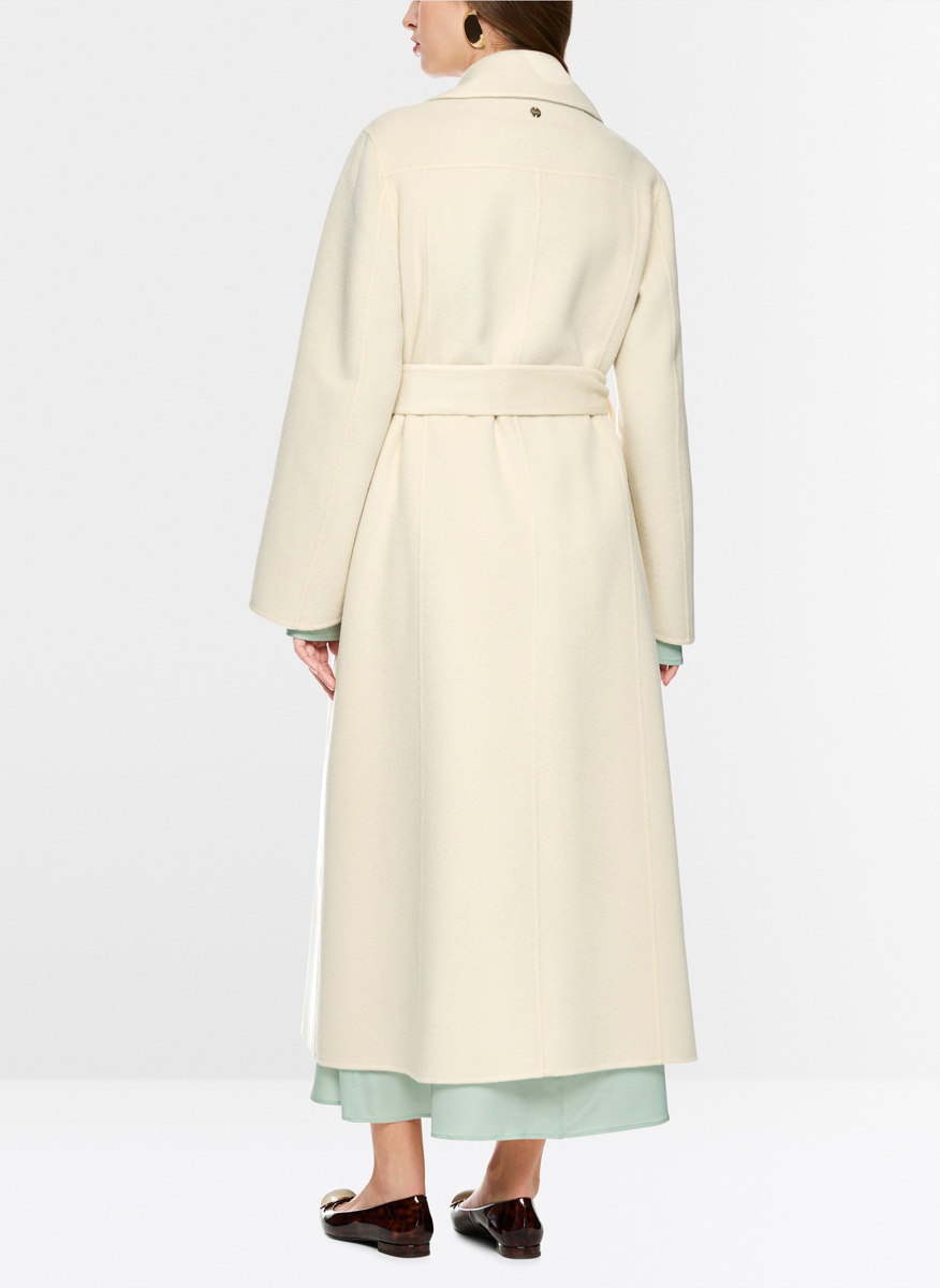 Двулицево палто от вълна Marc Cain Collections