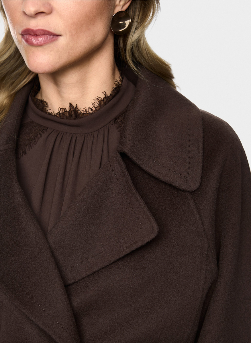 Късо палто от вълна Marc Cain Collections