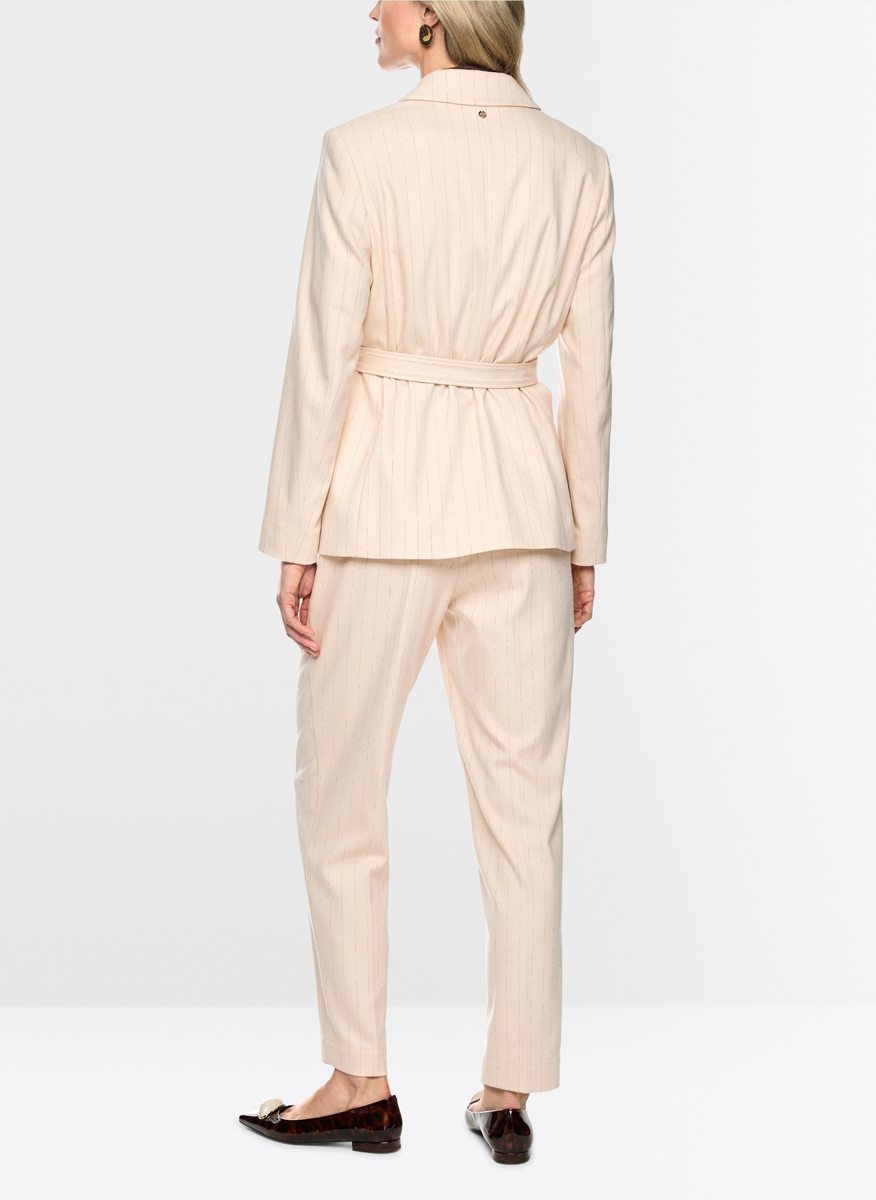 Сако с фино райе Marc Cain Collections