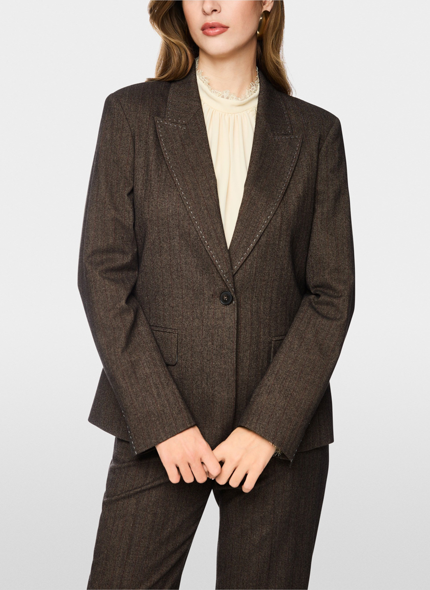 Marc Cain Collections single-breasted blazer