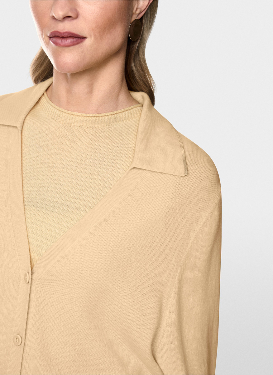 Жилетка от 100% кашмир Marc Cain Collections