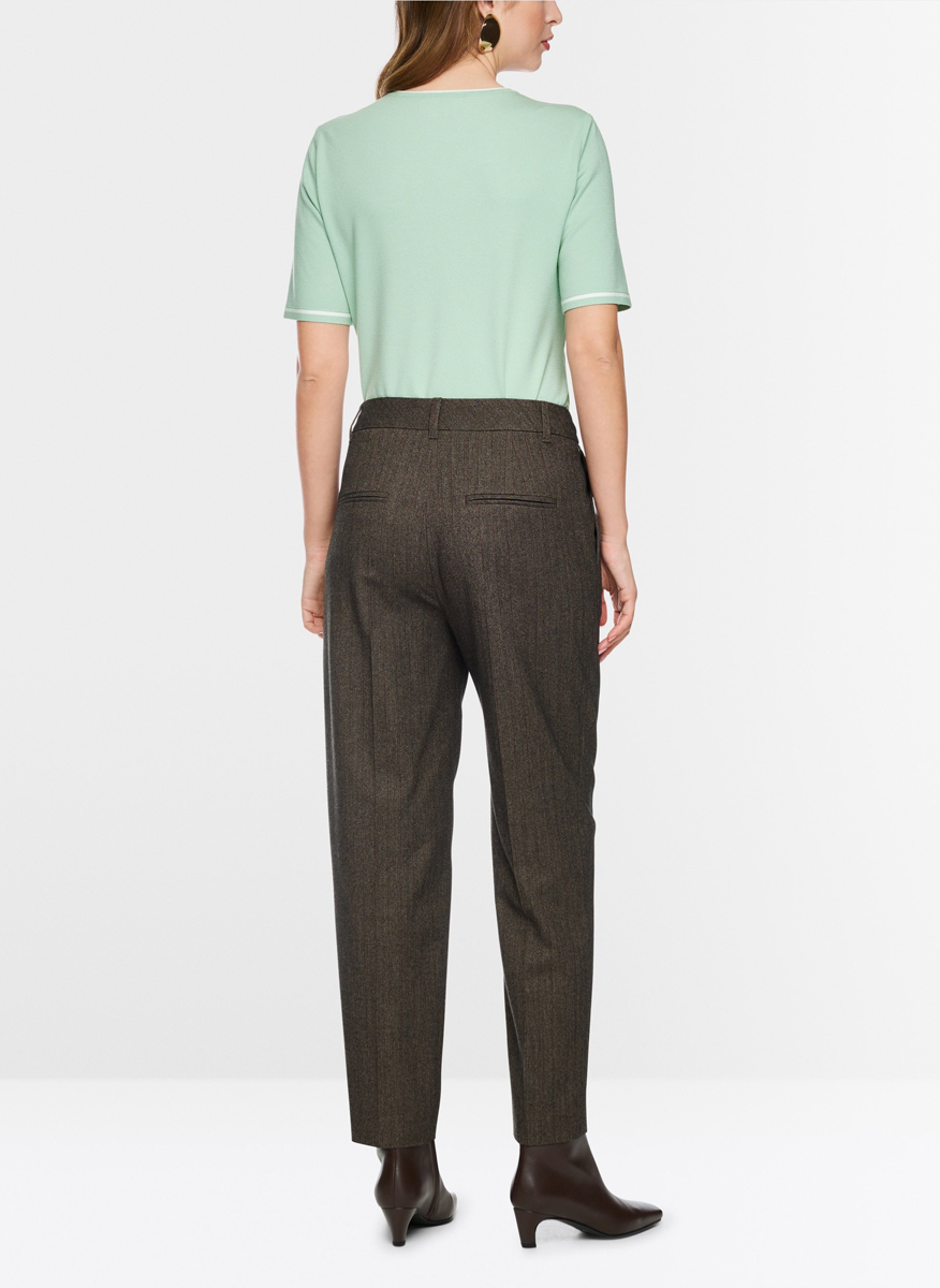 Фин пуловер с къс ръкав Marc Cain Collections