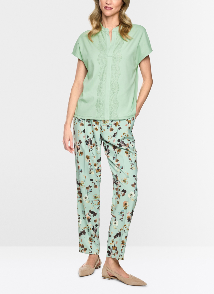 Блуза с дантела Marc Cain Collections