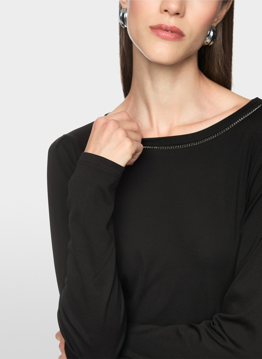 Marc Cain Collections blouse with gathers