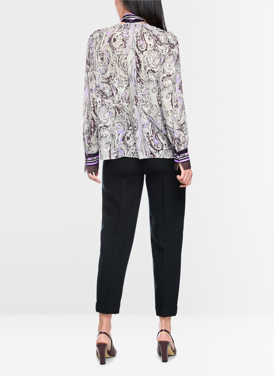 Marc Cain Collections blouse with bow detail