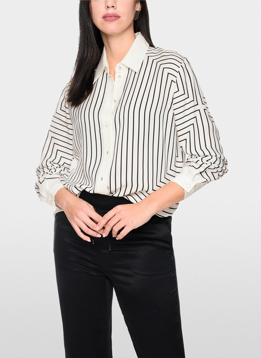 Marc Cain Collections silk blend shirt