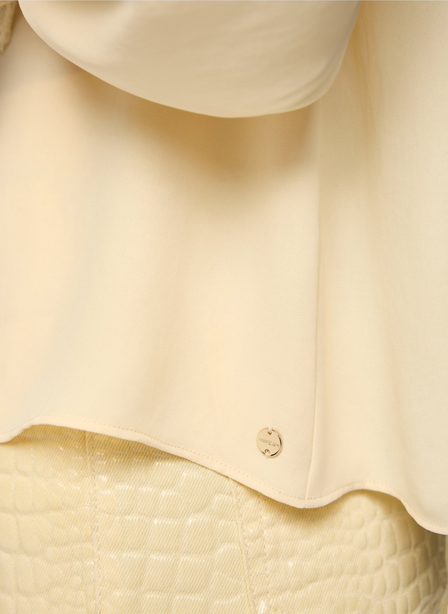 Marc Cain Collections blouse with lace
