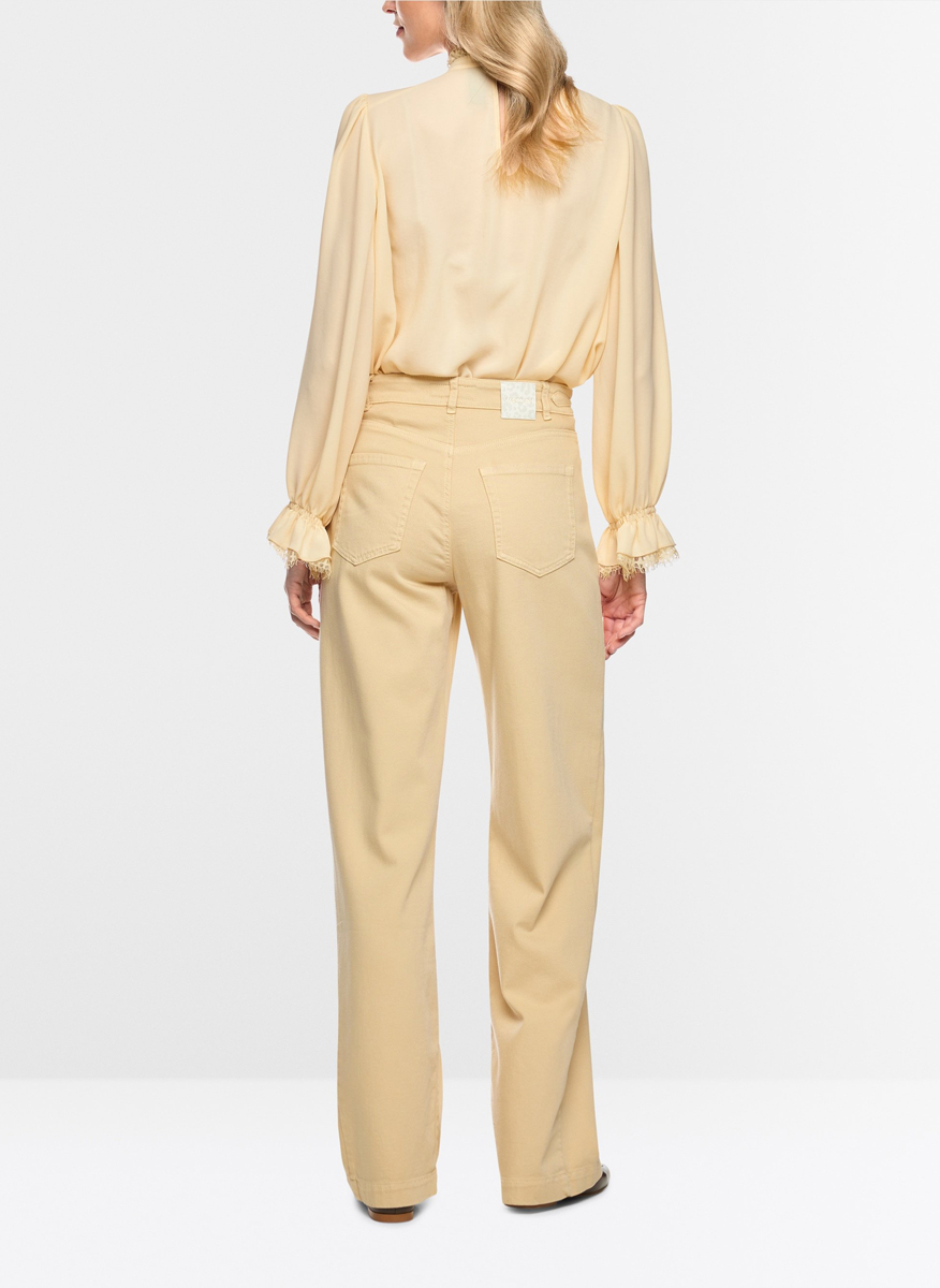 Широк деним с декоративни детайли 'Wigan' Marc Cain Collections
