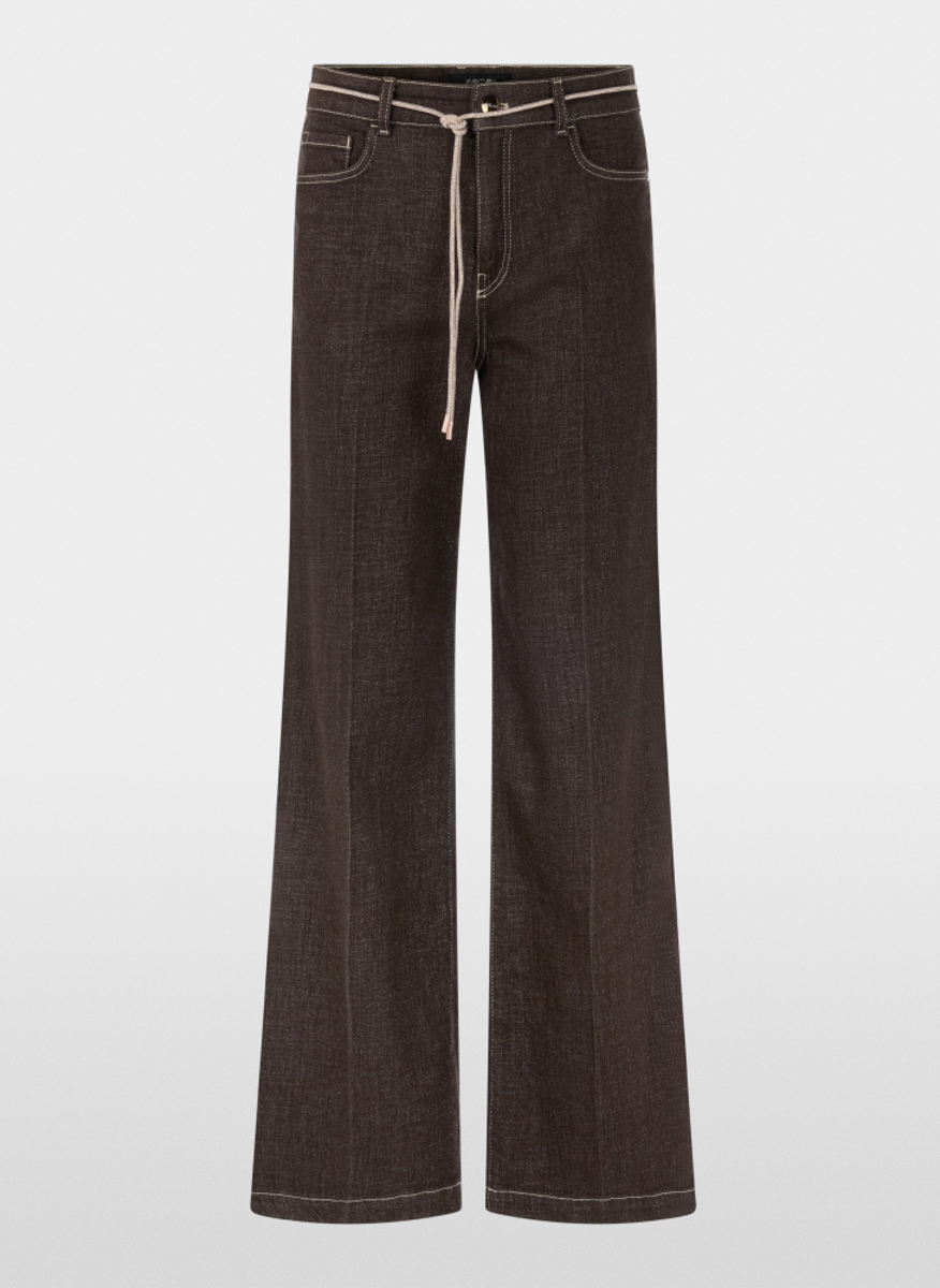 Marc Cain Collections 'Warri' denim trousers with cord