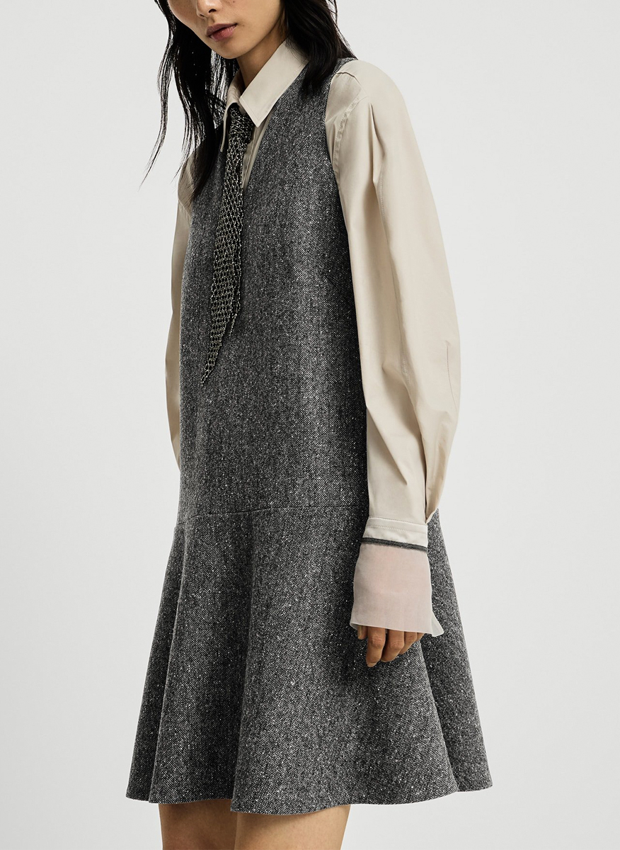 Brunello Cucinelli virgin wool dress