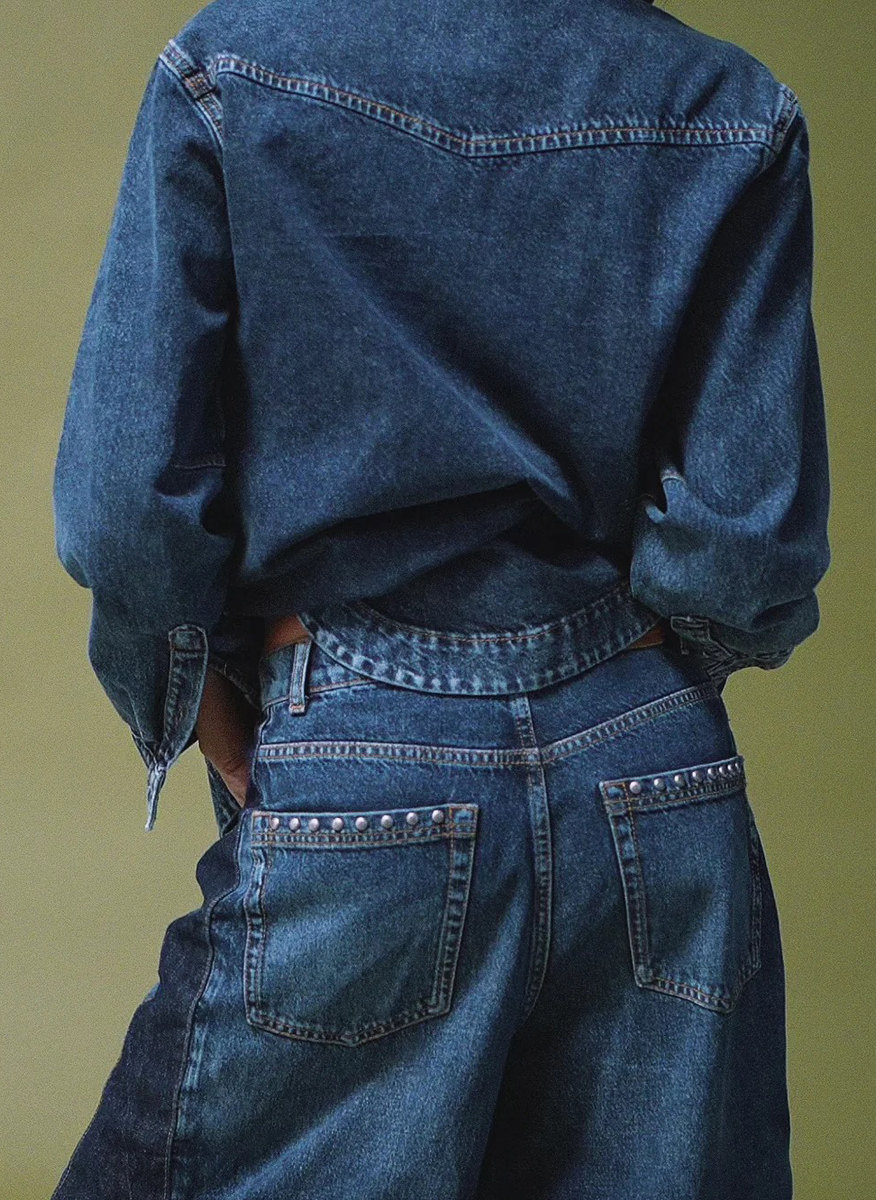 Mos Mosh HEcho Tales denim shirt