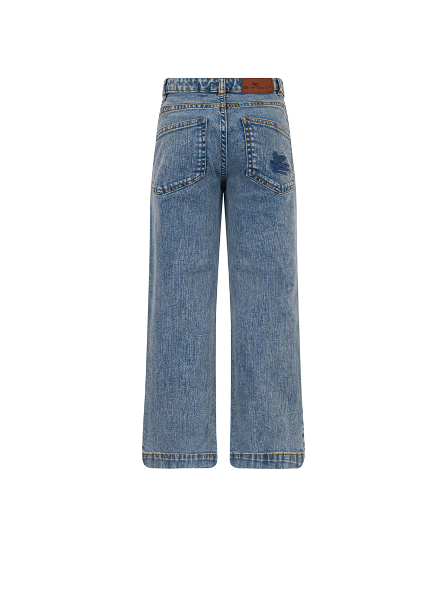Etro Kids straight-leg jeans