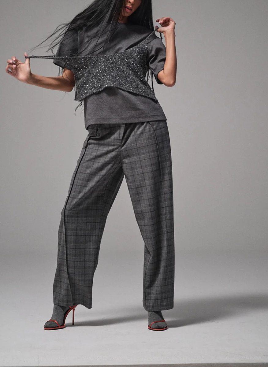 Mos Mosh HOn check pants