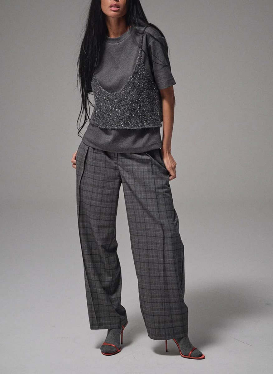 Mos Mosh HOn check pants
