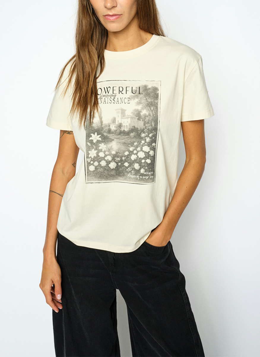 Mos Mosh Toni printed T-shirt