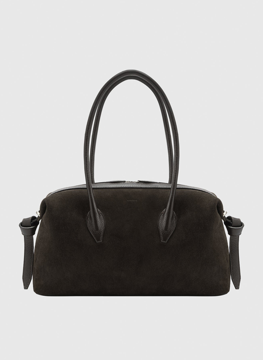 Yuzefi 'Brioche Duffle' suede bag